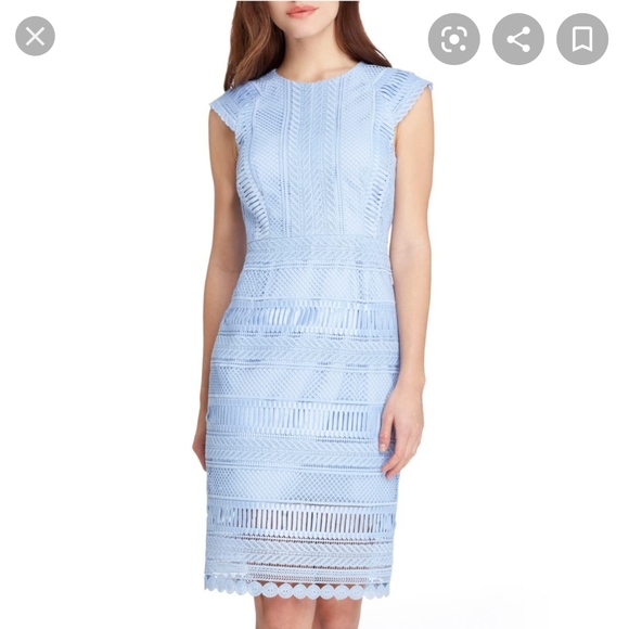 Tahari Dresses & Skirts - TAHARI CAP SLEEVE SHEATH DRESS SIZE10